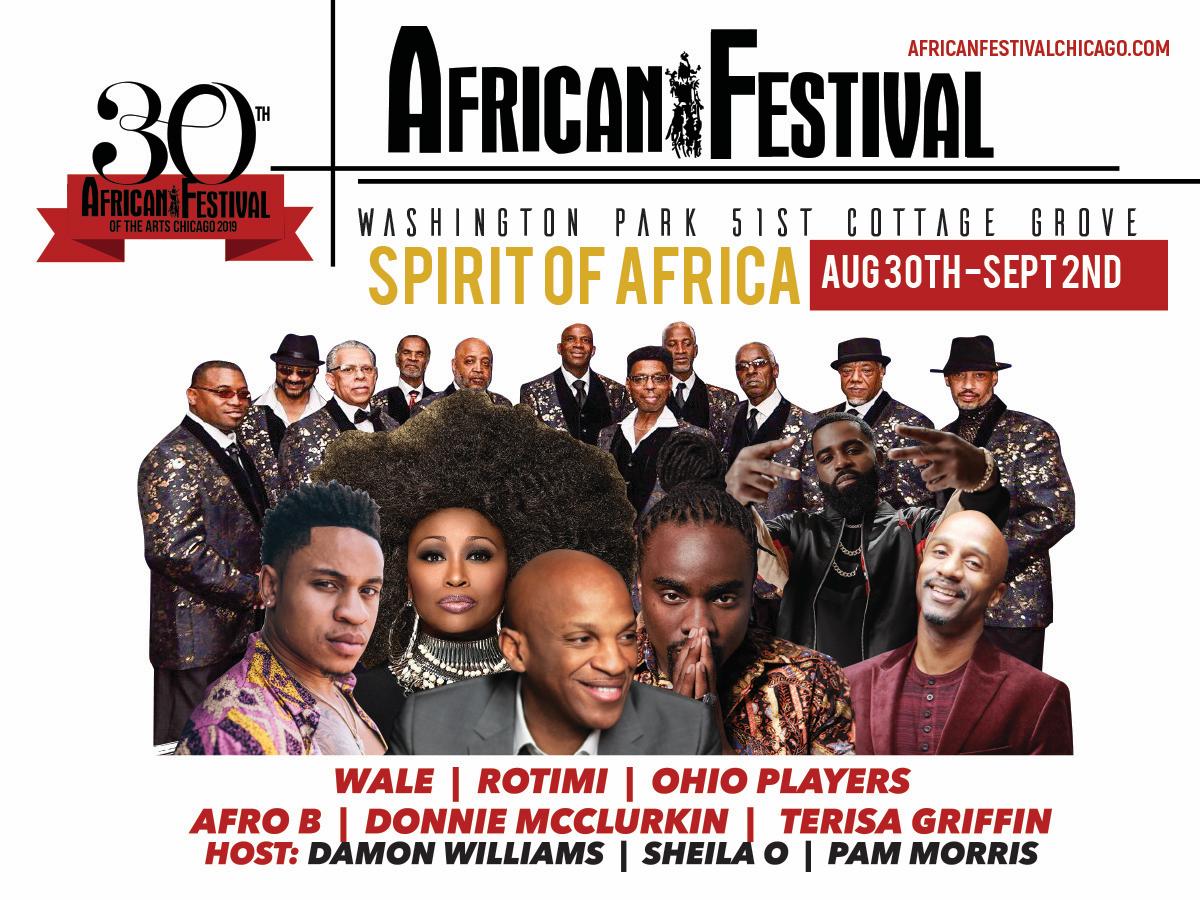 #AFAchi30 #WVON1690AM "The Voice of the Nation" is a sponsor of the 30th Annual African Festival of the Arts. In the Spirit of Africa, the lineup is amazing. Get your tickets today!!! aihusa.org/afa-tickets  #Africantotheworld #afrozons #love2cu
 africanfestivalchicago.com