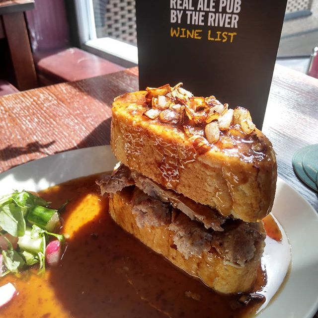 Ribs of Beef Pub on Twitter "New on the menu. Hot sausage sandwich. So