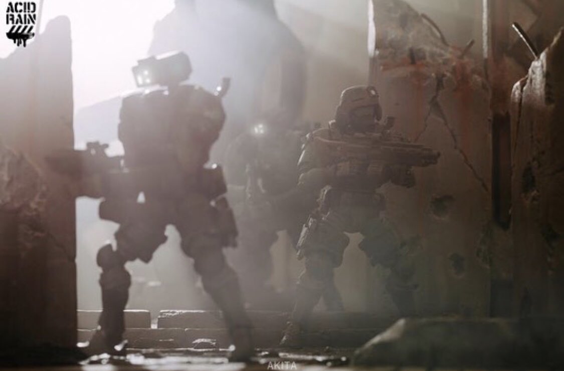 acidrainworld's tweet photo. < Kit's Gallery >

Photo by @akita5995 😍😍😍😍
.
#acidrainworld #acidrain #118 #stealthteam #toysalliance #actionfigures #war #robot #sa https://t.co/cxAbajeEww