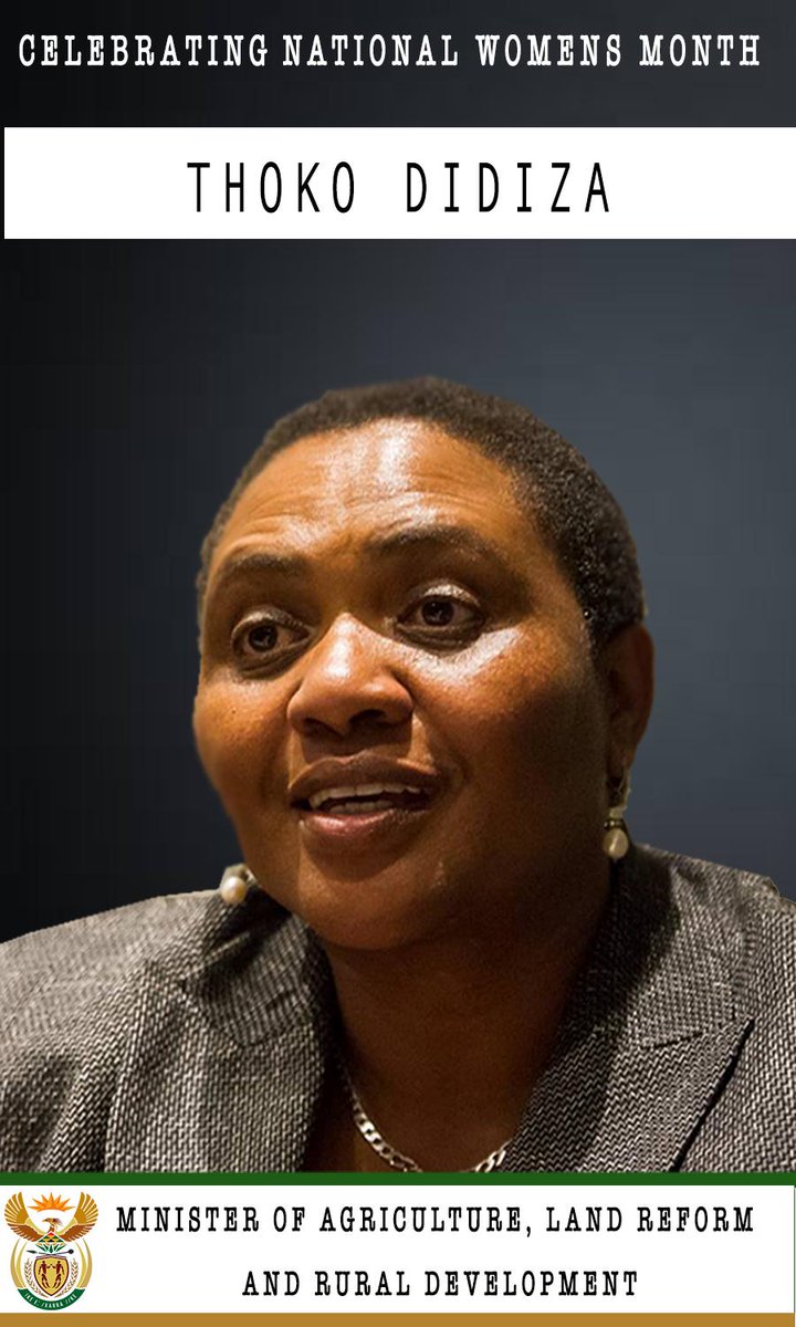 TippingPoint_SA's tweet photo. Minister Thoko Didiza, Minister of Agriculture, Land Reform and Rural Development #Mbokodo #WomenOfFortude #NationalWomensDay #WhatWomenWant #WomensMonth #TPMWomen @TaxOmbud @DWYPD_ZA @PearlSeopela @GovernmentZA @PresidencyZA https://t.co/1P8JGdlxPe