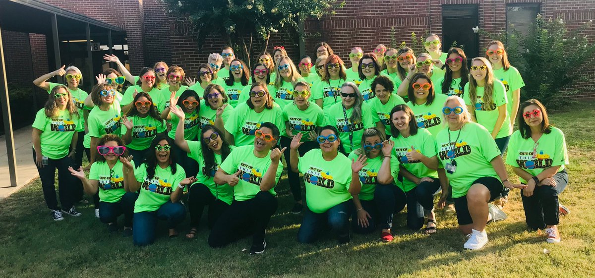 ⁦<a href="/WhitleyRoadES/">Whitley Road ES</a>⁩ We are letting “Our Light Shine”, so bright we have to wear shades! ⁦<a href="/KellerISD/">Keller Schools</a>⁩ ⁦@DrRDubKellerISD⁩ ⁦<a href="/kevinhood1973/">Kevin Hood Ed.D.</a>⁩ #CelebrateKISD #ChargersNation