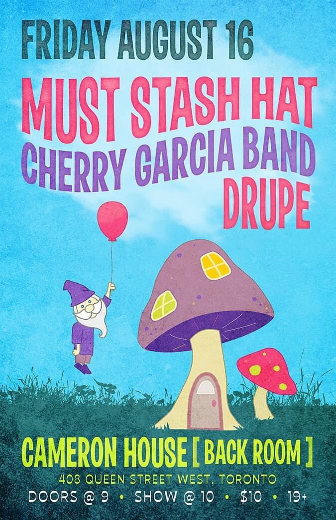 One more week! #toronto #livemusic #jamband #drupe #cherrygarciaband #GratefulDead #jerrygarcia facebook.com/events/4999397…