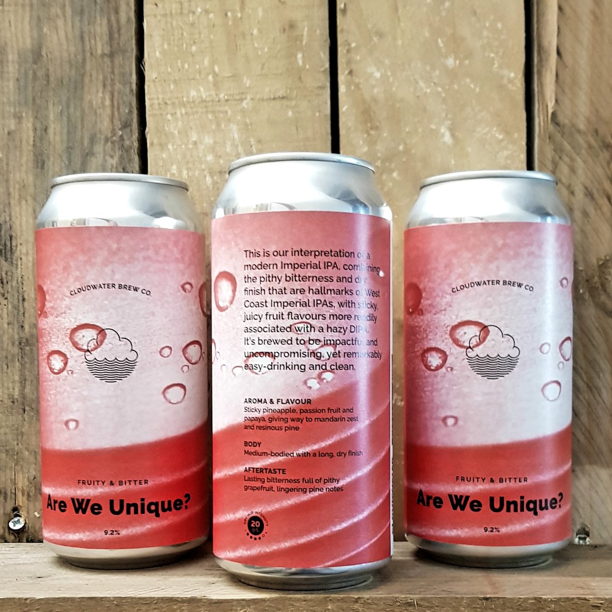 temple_beer's tweet photo. Sticky, juicy, pithy but with a little bitterness this 9.2% Imperial IPA from @cloudwaterbrew is perfect for hopheads whose tastebuds stretch coast to coast #DrinkFresh #HopsFadeFast https://t.co/KlwgfmvacP