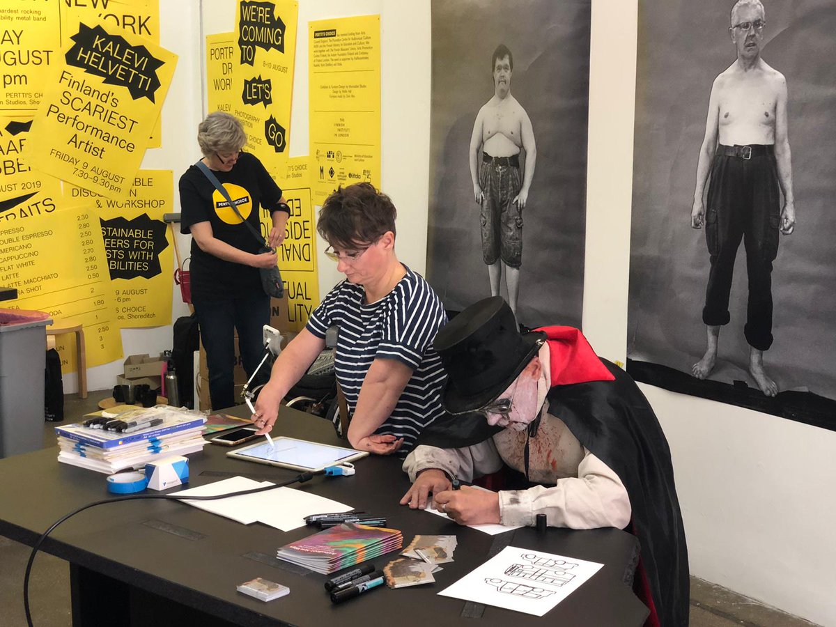KuoriOy's tweet photo. Yetitablet supporting with @Autismisaatio Pertti’s Choice Popup, social enterprise owned by people with learning disabilities.
@ProteinStudios in London providing an interactive audiovisual experience.
💗👌🌞
#autism #perttischoice #PertinValinta https://t.co/2YswoAQyfI