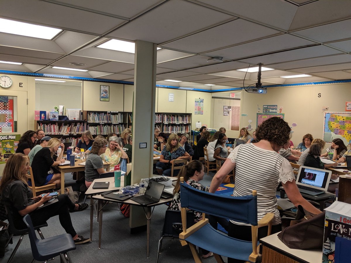 GreeneCoSS's tweet photo. Special education staff participating in an intensive data collection training. Ready to collect the info needed to individualize instruction and supports for students. https://t.co/gyrxJdFcGA