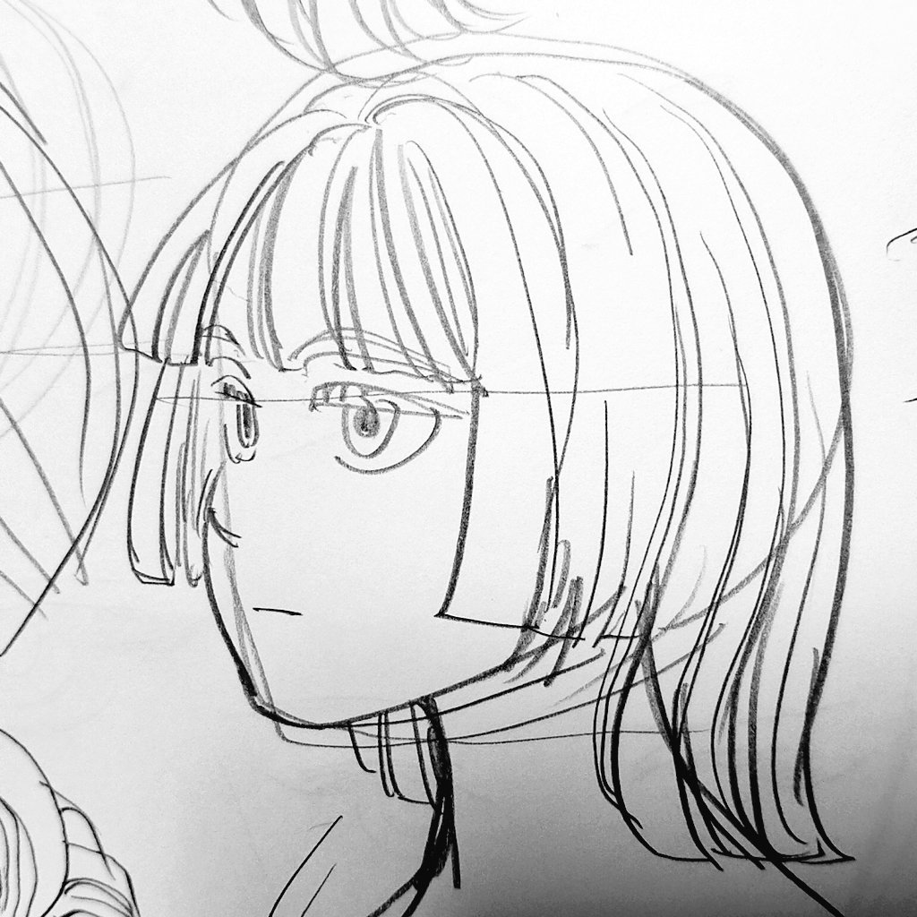 シャーペン描きφ(..) 