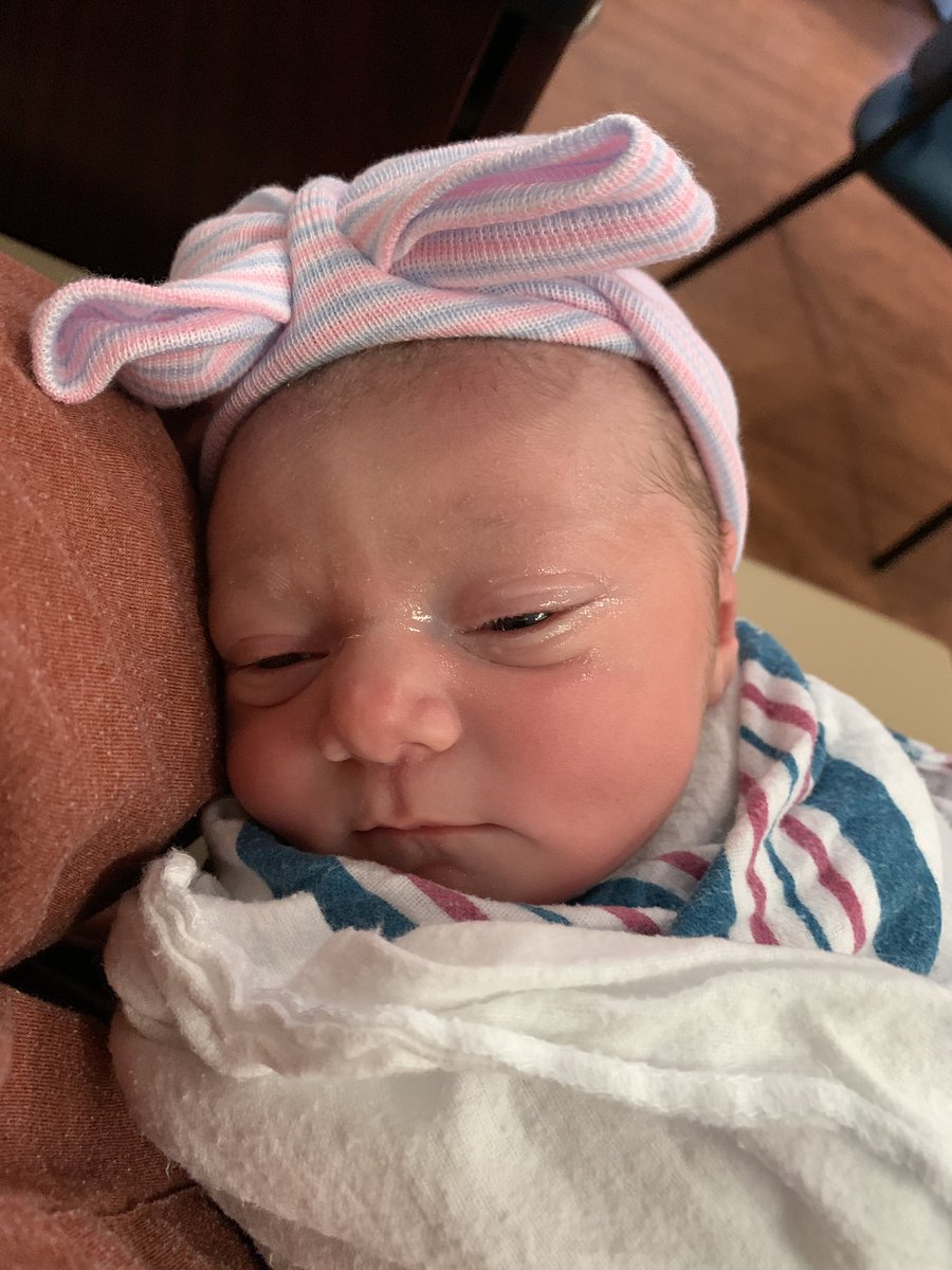MarcFarzetta's tweet photo. My wife Celeste and I would like you to meet our daughter Emanuella Mae Farzetta. She made her grand entrance today at 5:58am at 7lbs 11oz. Both Celeste and Emanuella are doing phenomenal! Thanks for all the prayers, well wishes and congrats! You guys are awesome! https://t.co/zsS8houVyd