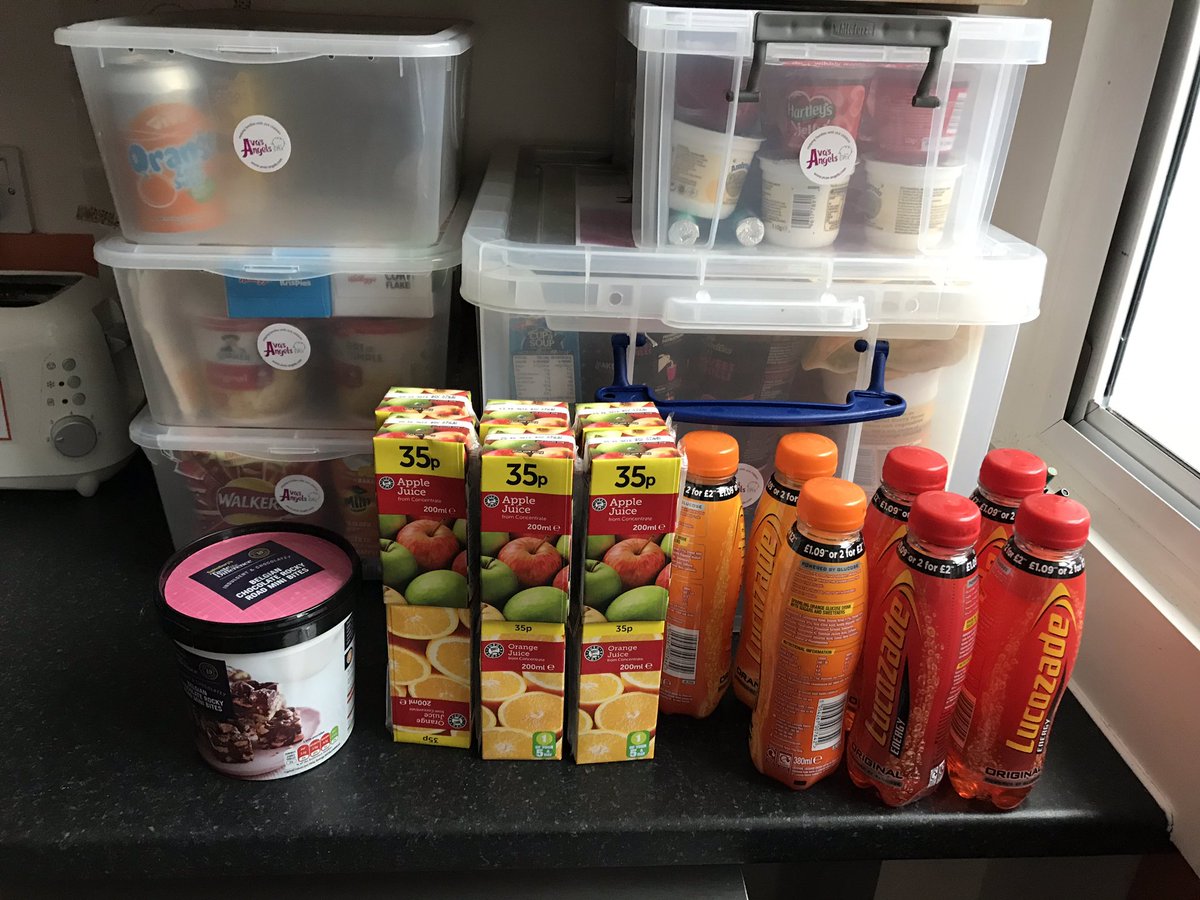 AvasAngels_com's tweet photo. Ava’s Angels have just delivered another weeks worth of snacks to #birminghamchildrenshospital - Helping Families with sick children. Thank you to everyone who continues to support, fundraise and sponsor us #BCH #all4ava #picu #icu #avasangels @Bham_Childrens @PICU_BCH https://t.co/V54tTuImaw