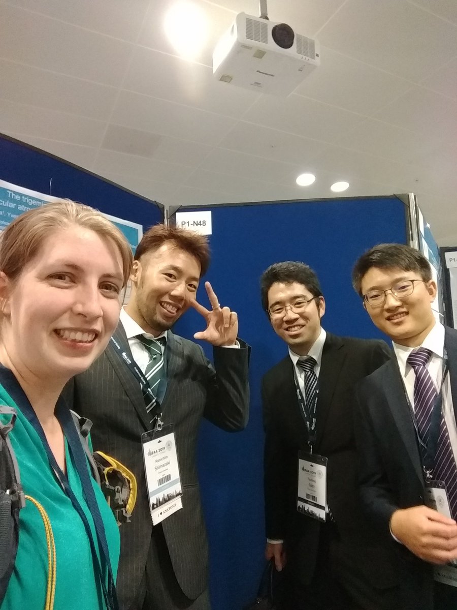 Amazing who you find at <a href="/ifaa2019/">IFAA2019</a>! The former <a href="/KotharyLab/">Rashmi</a> members turn up everywhere!!