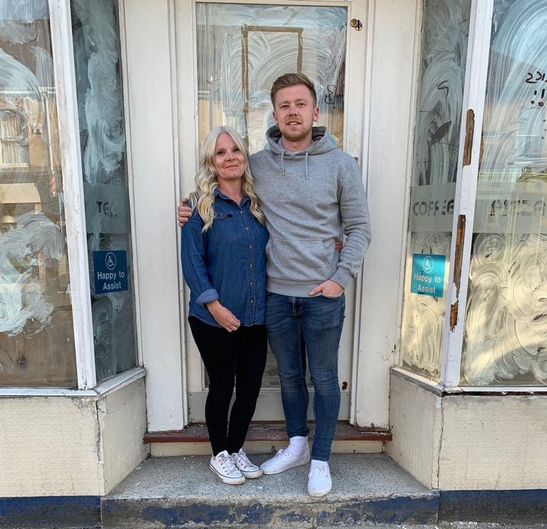 oystershellbath's tweet photo. We thought it was about time we show our faces on Twitter! 👋 

The Oyster Shell will be opening its doors this September, and we can’t wait to show it to you.

From the family-run team behind @thescallopshell this is Dan, who’ll be heading it up, with mum Lisa 🐟🍟 https://t.co/5Iv9n6zw0C