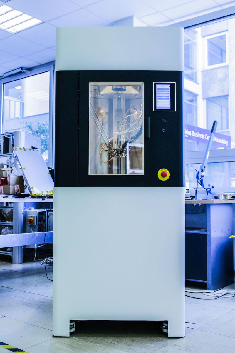 New 3D printer from German startup #Kumovis has build chamber that can be converted into a cleanroom; suited for printing patient-specific implants and other medical devices ow.ly/8Ylv50vsS9Z