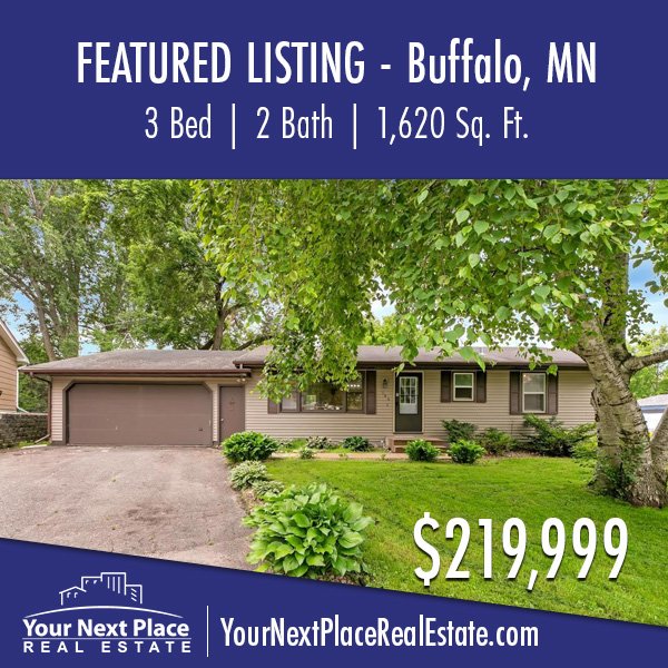 YNPRealEstate's tweet photo. π£ Featured Listing! 106 Lakeview Circle in Buffalo, Minnesota 55313 - $219,999
π‘ The home has seen numerous updates and upgrades in the last 3 years:
βοΈ Carpet
βοΈ Gutters
βοΈ Paint
βοΈ Huge backyard deck with a jacuzzi tub.
#YNPRE #buffalomn https://t.co/mv3qtM1vQy