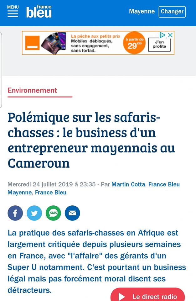 tigrenlion's tweet photo. @oncfs 7/ #UnClicPourUnSafari
#PascalGERARD PDG @groupegemy principal distributeur @GroupePSA @Peugeot la marque au lion @Citroen @DS_officiel.
Il chasse au #Cameroun mais il est propriétaire d'une réserve qui vend la chasse au lion.
Super article @Cotta_Martin44 !
#BanTrophyHunting https://t.co/JFHG7uBofA
