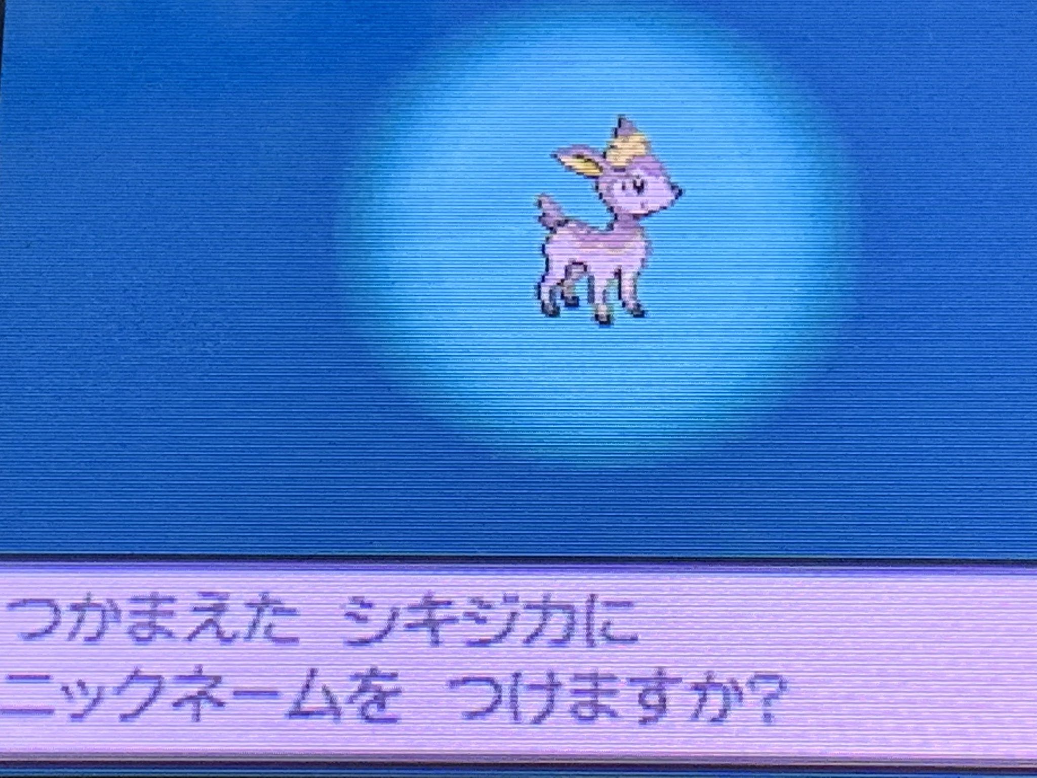 とみー ポケモンusumで育成するためにシキジカのなつ あき ふゆ の姿 をbw2に取りに行ってます 今回ゲットしたのはふゆのすがた ポケモンusum ポケモンbw T Co 85yzbhutj9 Twitter