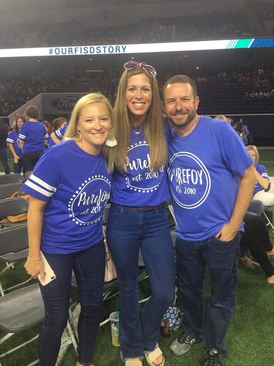 collinde's tweet photo. So excited to serve the staff @PurefoyElem this year as their DLC! #myfisdstory #friscoisd #FISDconvocation https://t.co/3pDRfAL3LS