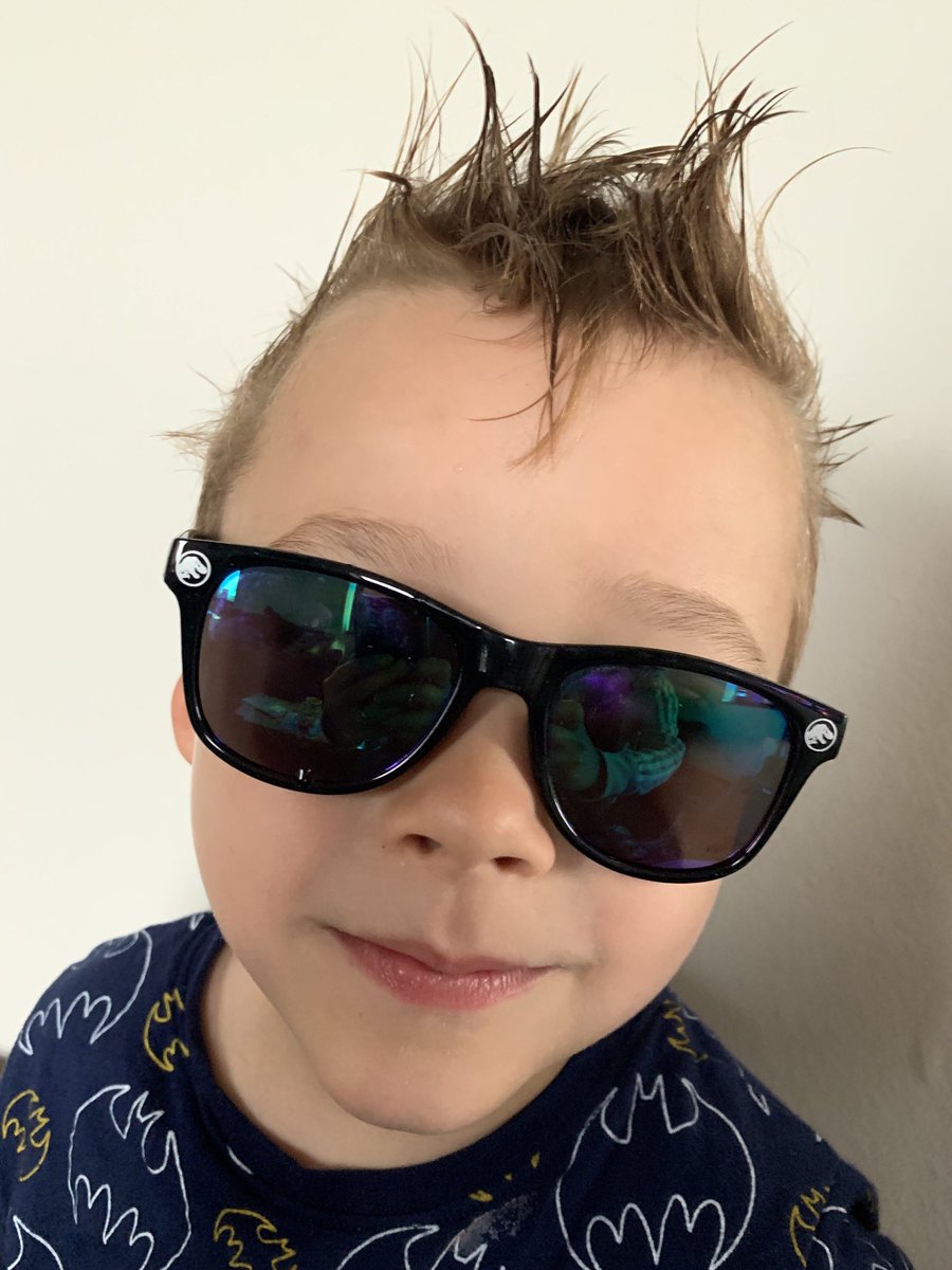 NatalieAHood's tweet photo. I have that #FridayFeeling my heart just broke a little π I was so delighted that he loved the way I cut his mini Mohawk βοΈ I never saw the βYour not very good at taking photos your the worst in the worldβ coming π #HoodHasAttitude & itβs not #HeresMi πββοΈ https://t.co/N4xnavWBLy
