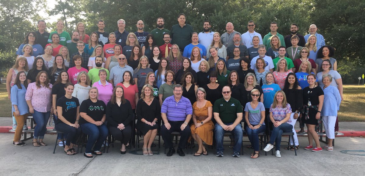 HumbleISD_CMS's tweet photo. Creekwood staff is ready to go! #CreekwoodRocks https://t.co/uqqKWQtDtx