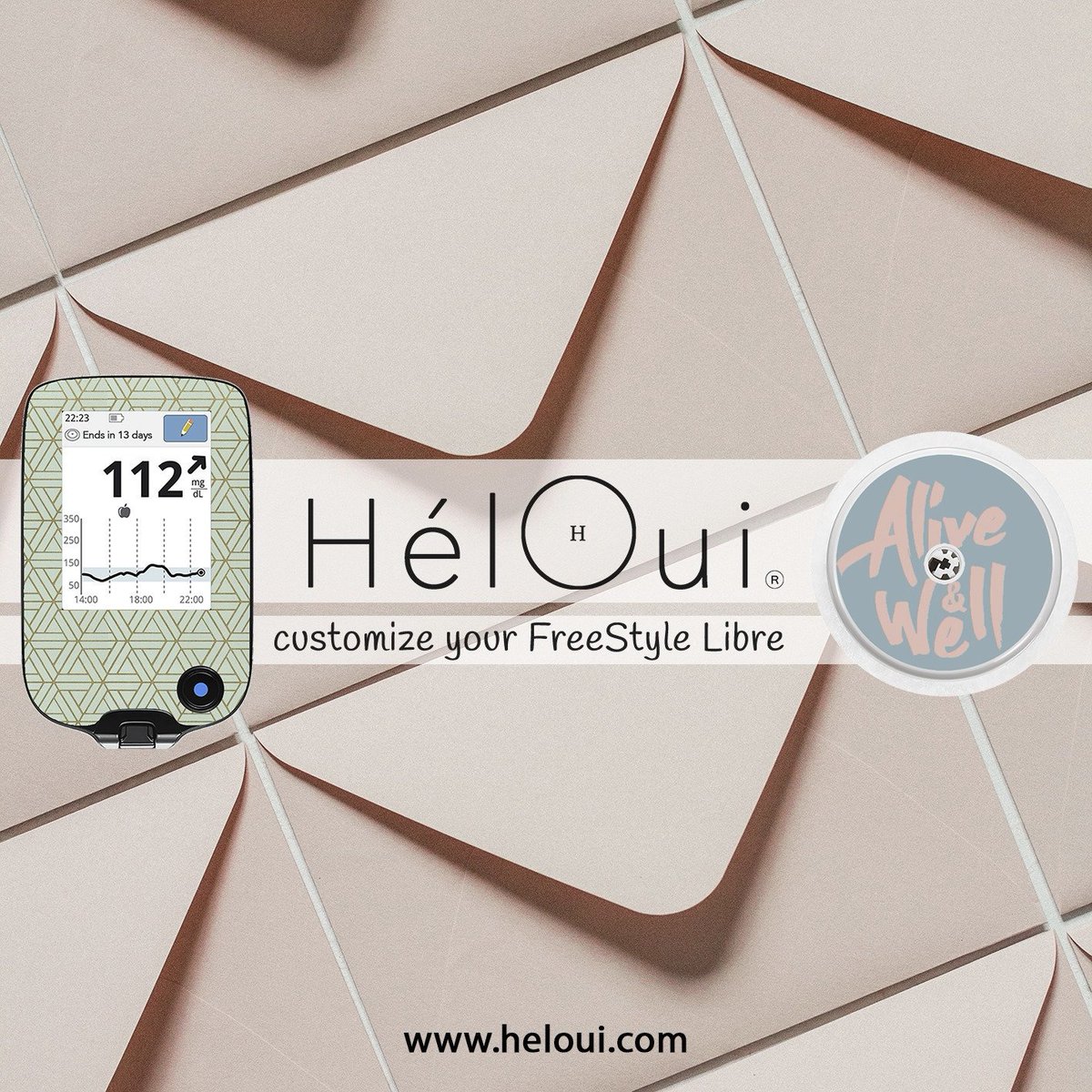 HelOuishop's tweet photo. Customize your FreeStyle Libre with 1 of the 720 creative stickers from HélOui webshop. https://t.co/2wE9uDyWRC
For every set sold, 1€ is transferred to DON. Let's STOP DIABETES together ❣️
#diabetes #type1diabetes #t1d #freestylelibre #freestylelibrestickers #heloui #helouishop https://t.co/xA2XsLXw9C