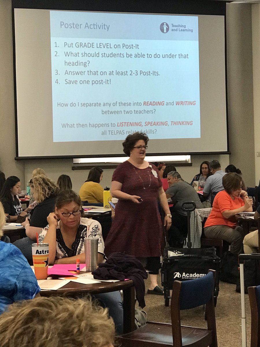 CISD_DL_Trevino's tweet photo. Diving Deep Into New ELAR/SLAR TEKS (K-2) @HCDEKellyT @CvisdT #proud2beCVISD #inourhands @ChannelviewISD https://t.co/j8gNOvGcRN
