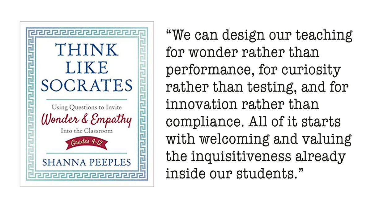 TED_ED's tweet photo. It's #BookLoversDay and we have a #TEDEdBookRec! Many educators are gearing up for the start of a new school year, so we recommend @ShannaPeeples' classroom-tested guide to fostering wonder and empathy through the power of inquiry. https://t.co/kv7xp2Xvxm
Share your recs with us! https://t.co/GEjT7Dq40V