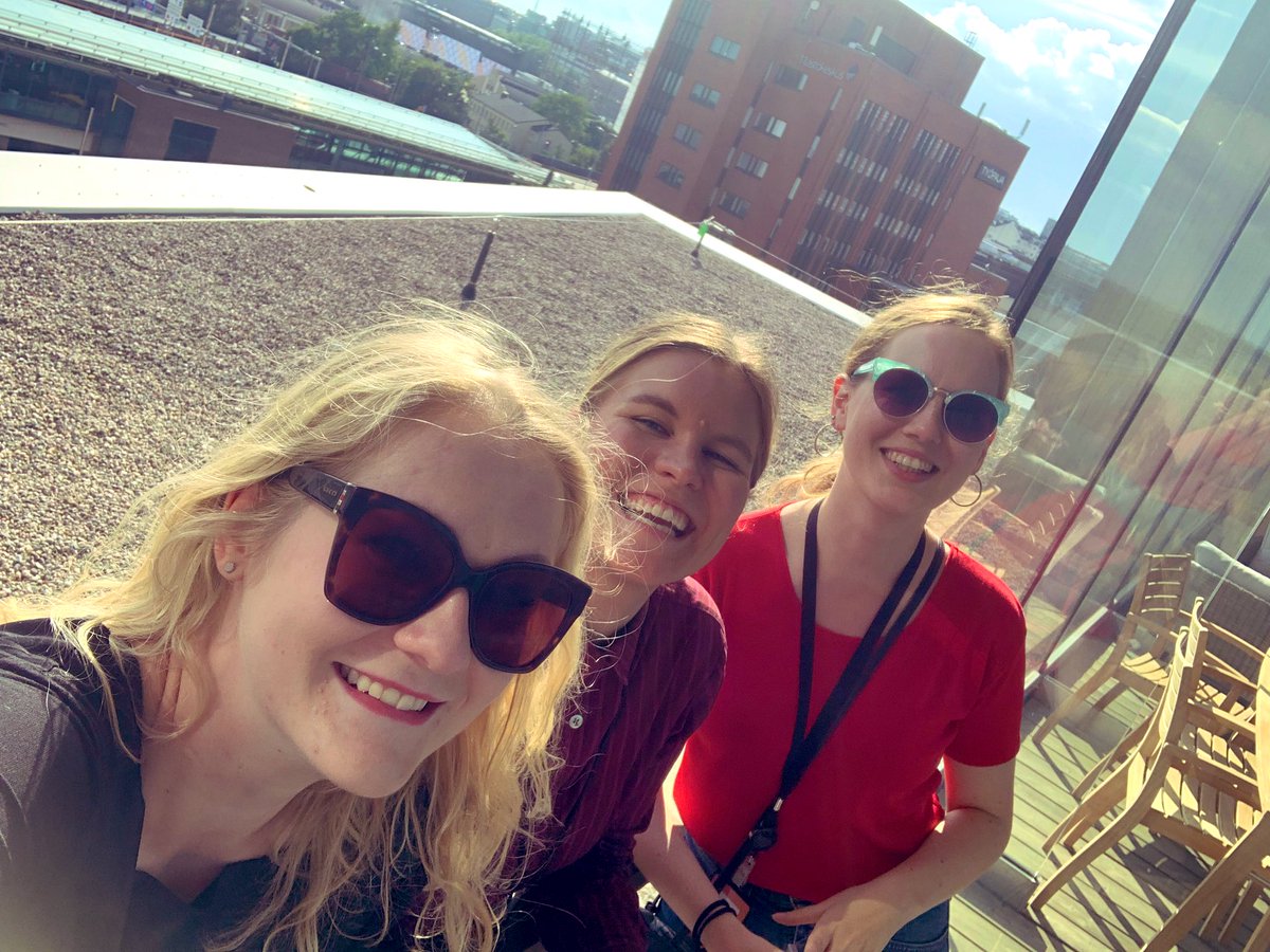 Kyllä sitä lomallaan voi toimistolle tulla, kun priimaa ovat niin seura, puitteet (#KKampus) ja aktiviteetti, #flowfestival2019! #KWork