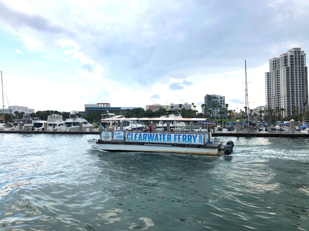 A taxi on the water? Is this real life? Join our friendly crew to discover Clearwater Beach or Dunedin! 🔝 #RideTheFerry #ClearwaterBeach #Dunedin #LoveBeingOnTheWater