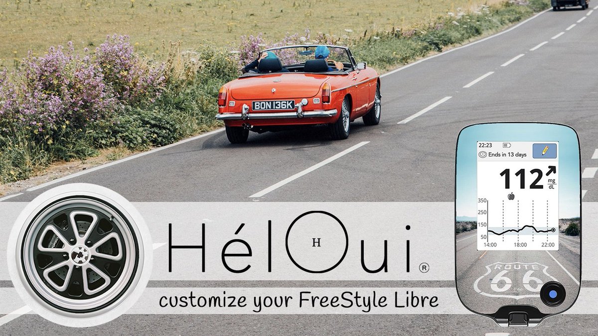HelOuishop's tweet photo. Customize your FreeStyle Libre with 1 of the 720 creative stickers from HélOui webshop. https://t.co/2wE9uDyWRC
For every set sold, 1€ is transferred to DON. Let's STOP DIABETES together ❣️
#diabetes #type1diabetes #t1d #freestylelibre #freestylelibrestickers #heloui #helouishop https://t.co/yfnoccbqqV