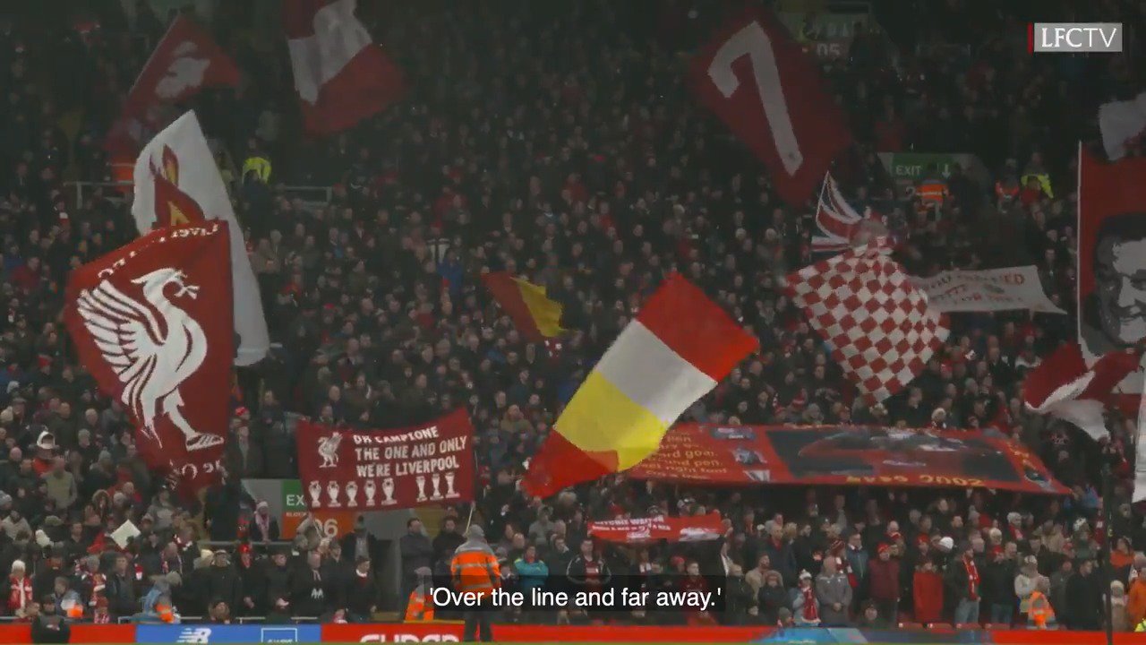 Liverpool Fc The Reds Are Back At Anfield The Flags Will Be Out In Force Here S What It Means To One Of The Kop S Renowned Banner Makers Peter Carney