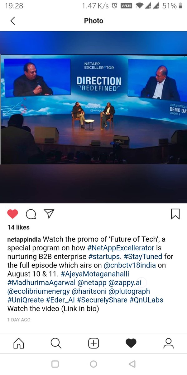 haritsoni's tweet photo. Stay tuned for @ecolibriume featured on @CNBCTV18News tomorrow and day after on a special #FutureofTech feature covering association with @NetApp in #IIoT #Industry40 #SmartSense #preditivemaintenance https://t.co/wtfRK8Zloo