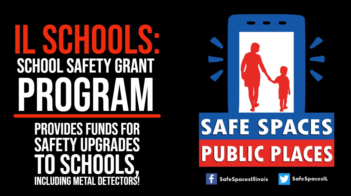 The Illinois School Safety Grant Program is helping Illinois schools improve their security. Safer schools are better schools!