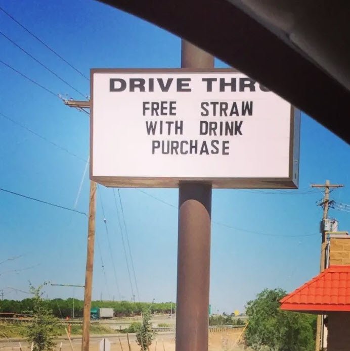 FASTSIGNS_PR's tweet photo. What a deal. #FunnySigns https://t.co/dqoGnWR1Qk
