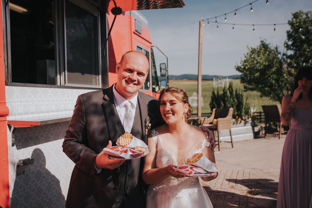 Special shoutout to <a href="/ChickfilA/">Chick-fil-A, Inc.</a> for being a part of our special day. This is the way to do a wedding!  #EatMorChikin #ChickFilA