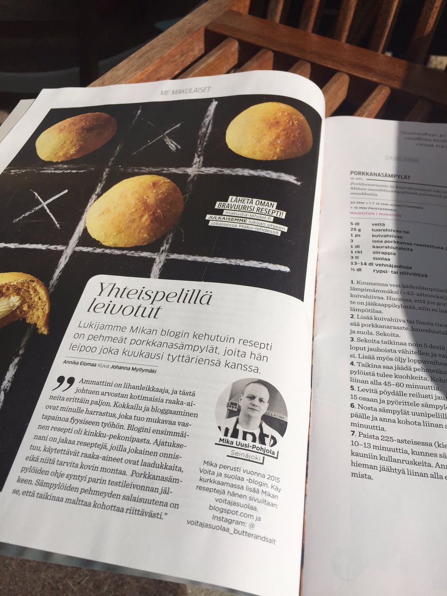 voitajasuolaa's tweet photo. ’@makulehti ja tutut porkkanasämpylät 🤗 https://t.co/zQl1ZXbtz5