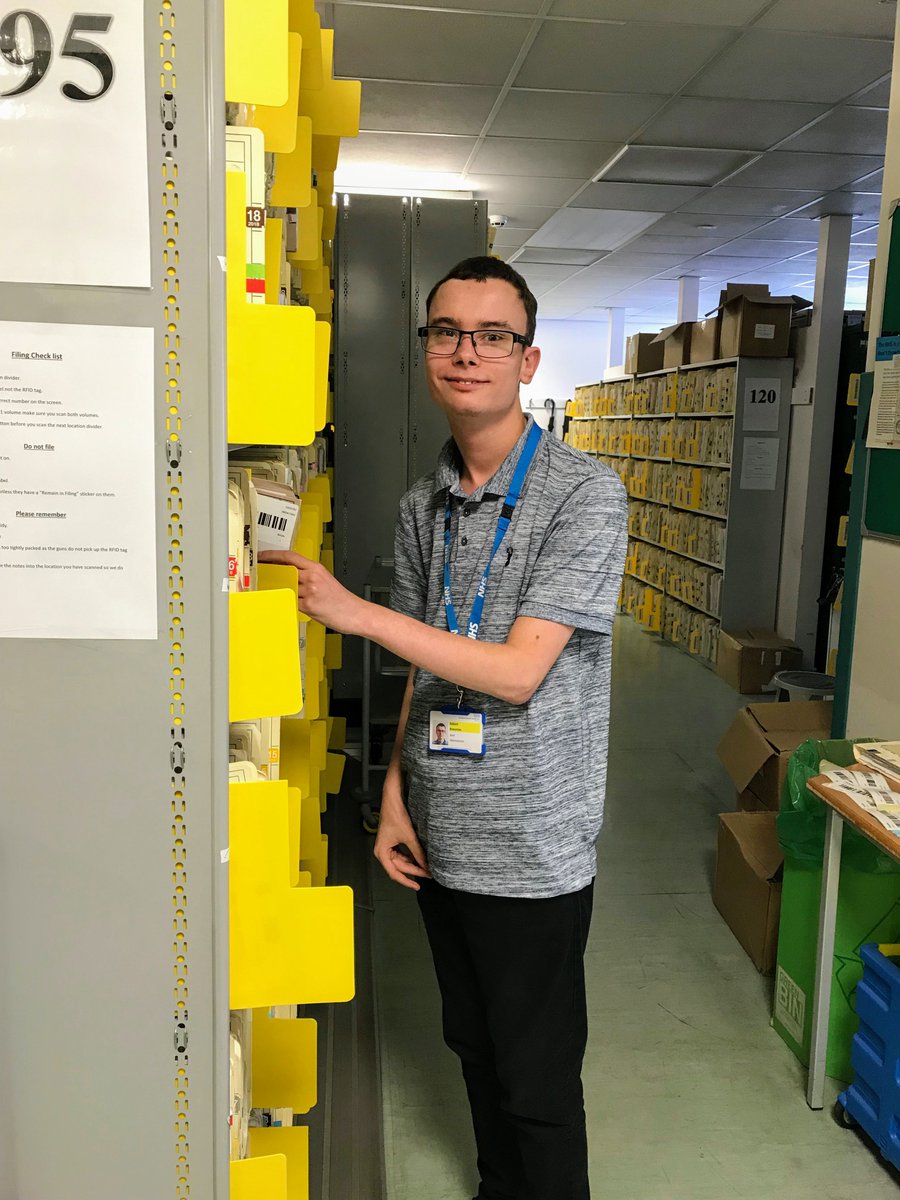 Congratulations to <a href="/robert_braunton/">Robert Braunton</a>, a <a href="/ProjectSearchBa/">Project Search Barnstaple</a>  graduate, who has just started his first shifts in Medical Records @ndht as a member of staff! 🙌 He said: "I'm really pleased to be given the job. I'd like to thank my instructors David Bridges and Eileen Higgins." 🏥 #NHS