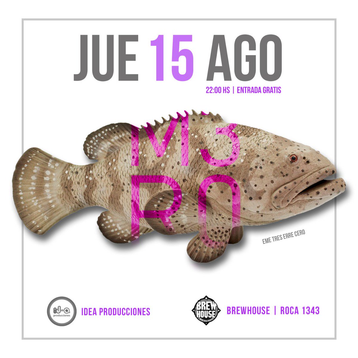 Próximo jueves nos veremos en <a href="/BrewHouseMDP/">BrewHouse MDP</a> 

#Mero #m3r0 #BrewHouse #mdq #rock #mardelplata #pop #music #beer #bar #show #olvido #newalbum