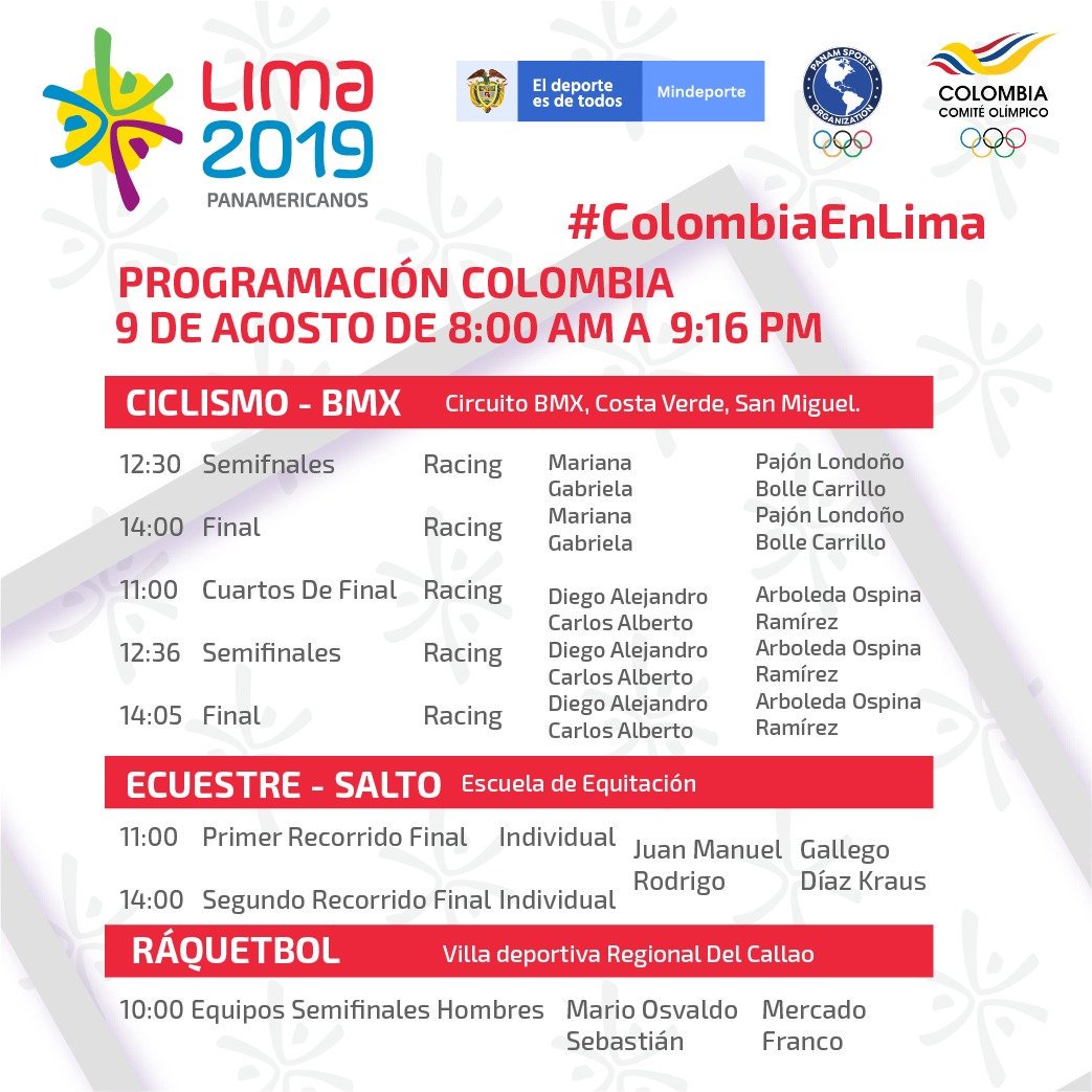 OlimpicoCol's tweet photo. #ColombiaEnLima https://t.co/fBryxNOMpc