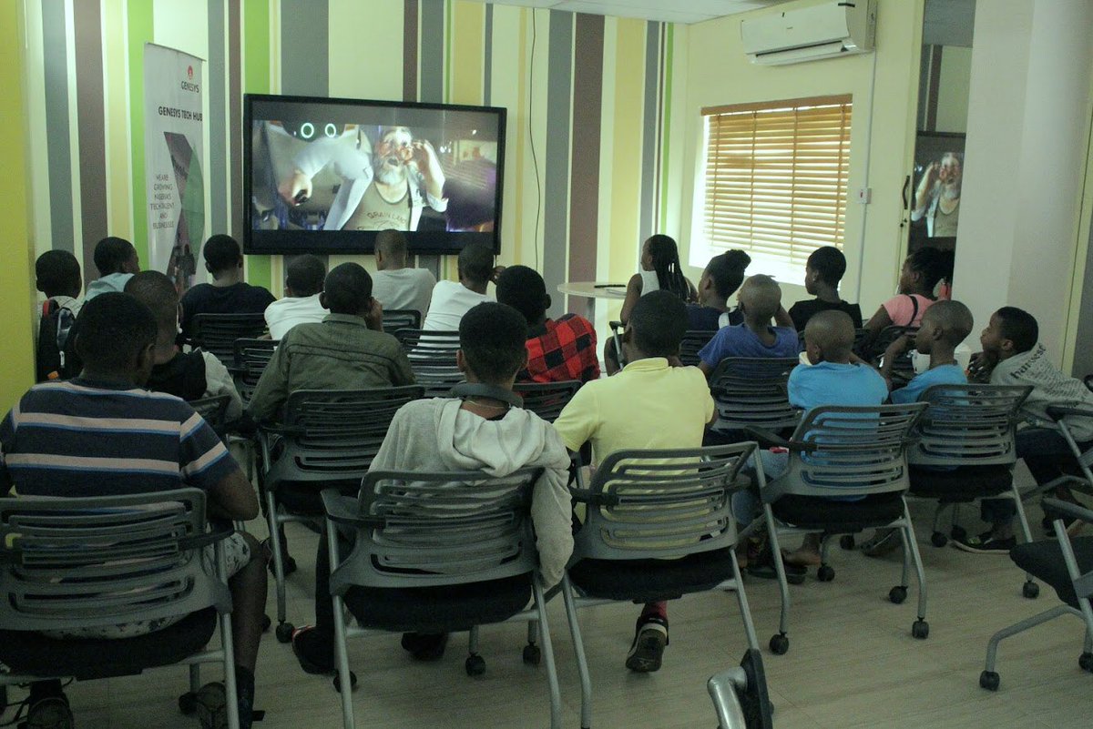 genesystechhub's tweet image. After a very grueling week of crunching code and debugging  errors 😉 Our #codeville kids got their much deserved break. 🍿 

Who can guess the name of the movie?

#weAreGenesys #CodevilleNChill