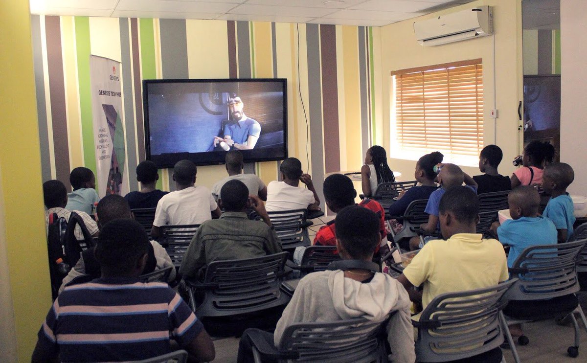 genesystechhub's tweet image. After a very grueling week of crunching code and debugging  errors 😉 Our #codeville kids got their much deserved break. 🍿 

Who can guess the name of the movie?

#weAreGenesys #CodevilleNChill