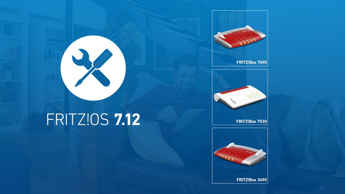 fritz_com_intl's tweet image. If you are using a #FRITZBox 7490, 7530 or 3490, you might want to install #FRITZOS 7.12 now 😎
