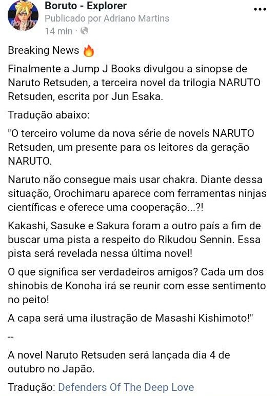 Matéria: Por que Boruto é o Naruto da nova geração