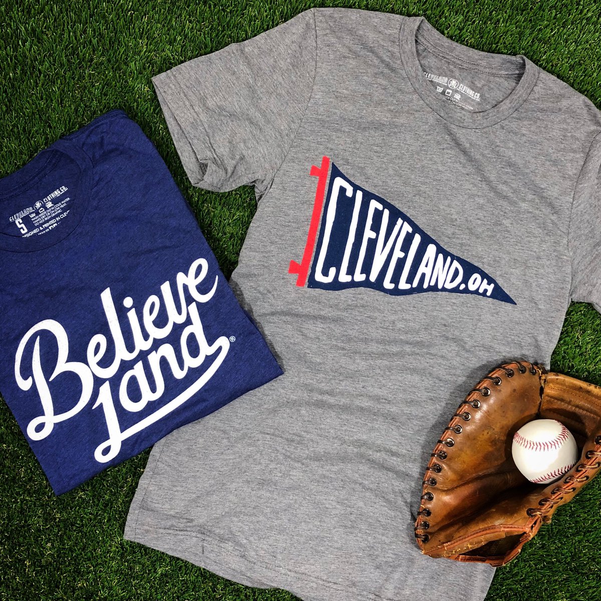 CLECLOTHINGCO's tweet photo. Friday GIVEAWAY!!! RETWEET and TAG a friend to FOLLOW @CLECLOTHINGCO for a chance to win these tees for you and your friend! Must be following @CLECLOTHINGCO Contest ends tonight 8/9/19 at Midnight. 

Shop our Navy &amp; Red Collection here: https://t.co/hNeYB4BCMP https://t.co/FEWtujzDeZ