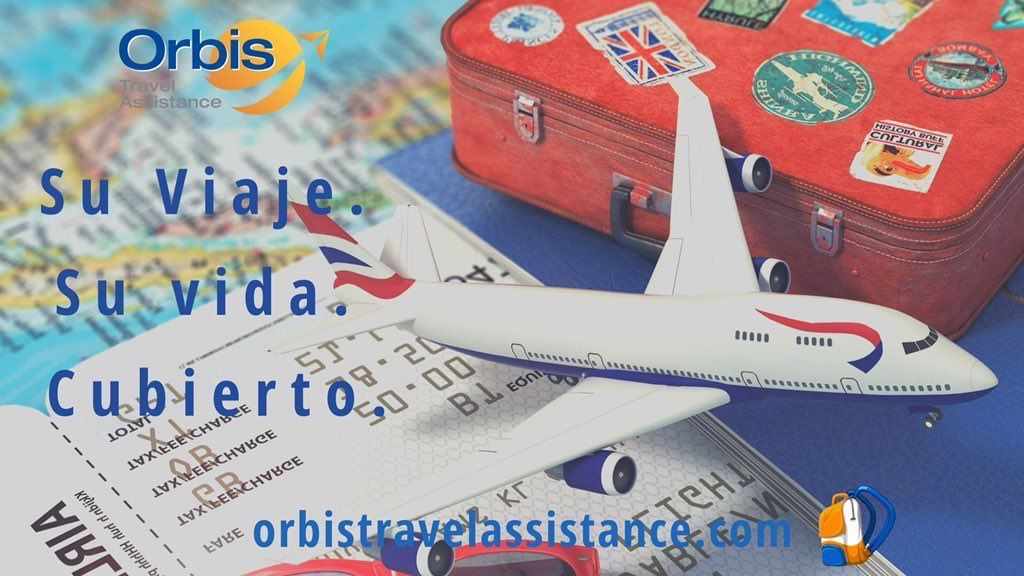 OrbisTravelAst's tweet photo. Para viajar con tranquilidad, contacte a ORBIS, asistencia de viajes, seguridad y apoyo a nivel mundial. 
ORBIS TRAVEL ASSISTANCE
Su Viaje. Su Vida. Cubierto.
🌍https://t.co/wnEKyVfCnL 
negociosorbisgroup@gmail.com
#OrbisAssistanceGroup https://t.co/NQ5wzYR0LG