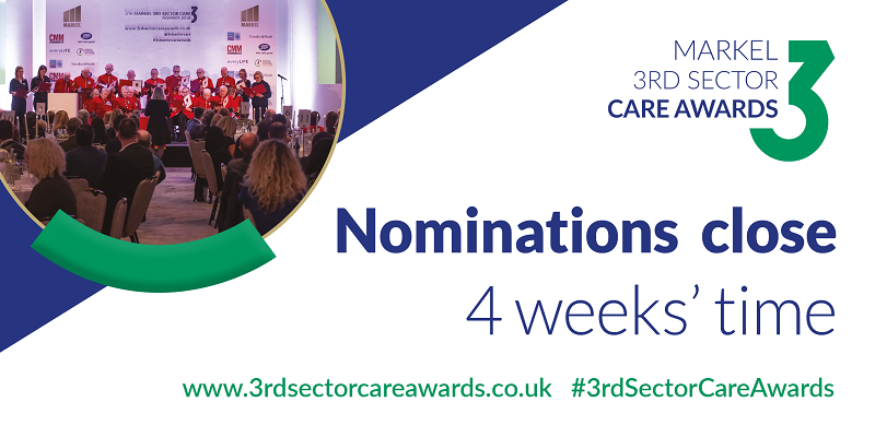This Friday do something amazing. #Nominate someone making a positive difference to people’s lives. The #3rdSectorCareAwards celebrate individuals and organisations, supporting adults or children. bit.ly/3rdsectornow #FridayThoughts 

#nonprofit #charity #CIC #care