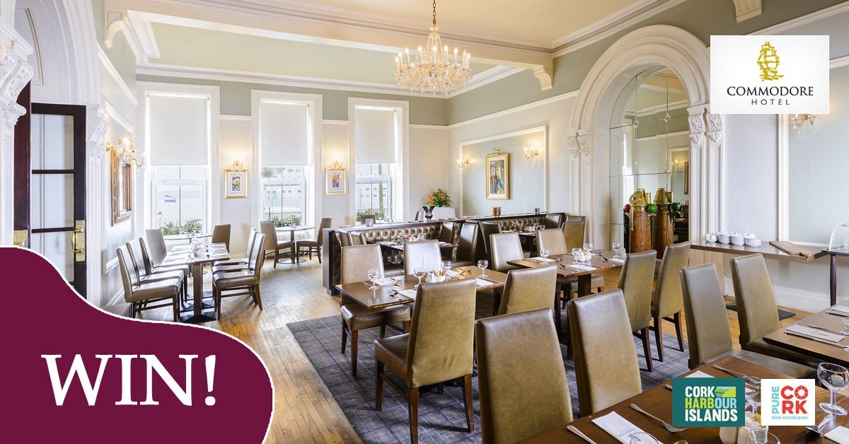 COMPETITION TIME!!!🎉
Win a 3-course meal for 2 including a Bottle Of Wine <a href="/CommodoreCobh/">Commodore Hotel Cobh</a> 
To enter simply like the Corkharbourislands Facebook page (bit.ly/2MUkfzd) and tag a friend.
#corkharbourislands #ourislandsyouradventure #CompetitionTime #Dinner