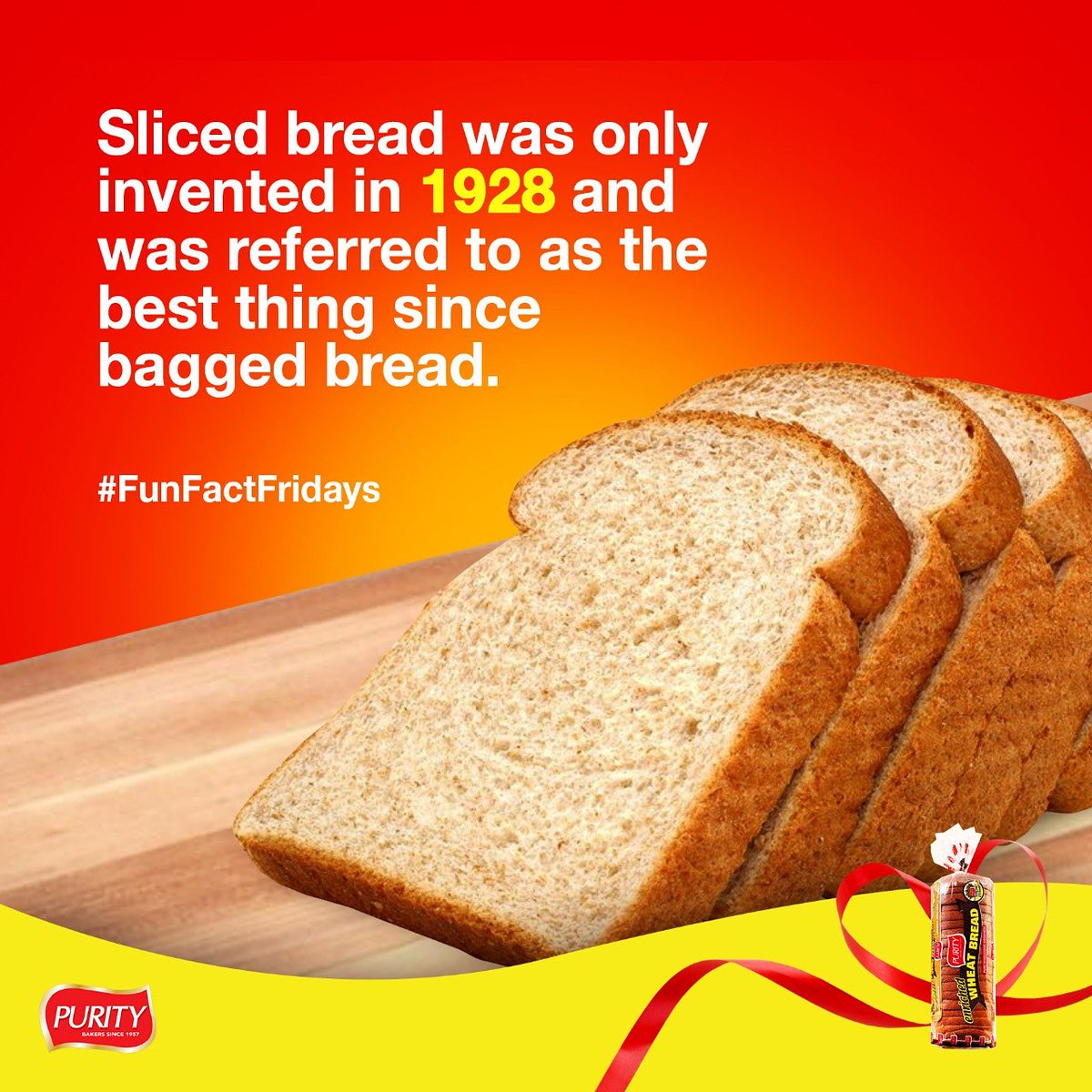 PurityBakeryJam's tweet image. Now you know!

#PurityBakery #PureWholesomeGoodness #TGIF #FunFactFridays