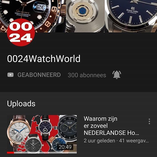 We hebben 300 abonnees op YouTube en het is bijna weekend, genoeg reden dus voor een nieuwe video! Volg de link in onze BIO! #0024watchworld ift.tt/2OQGiJM