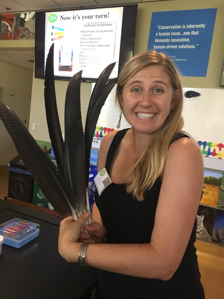 k2komatsubara's tweet photo. If we want students to be stewards of the earth, we must first teach them to care. Thank you for an transformative week! #2019TWCS #EndExtinction @sdzsafaripark @sdzglobal https://t.co/a6CzfwNAyr