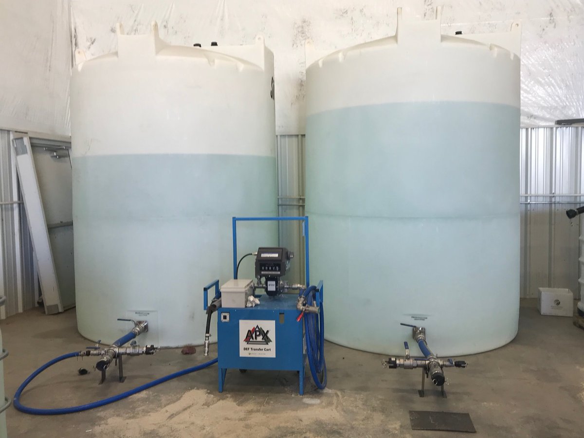 SenergyEquip's tweet photo. Looking at getting into bulk DEF or upgrading your system? Senergy Equipment can help with your equipment needs! Give us a call today at 833-220-7307. #SENERGYEQUIPMENT #BULKDEF https://t.co/gSgCJMlMgU