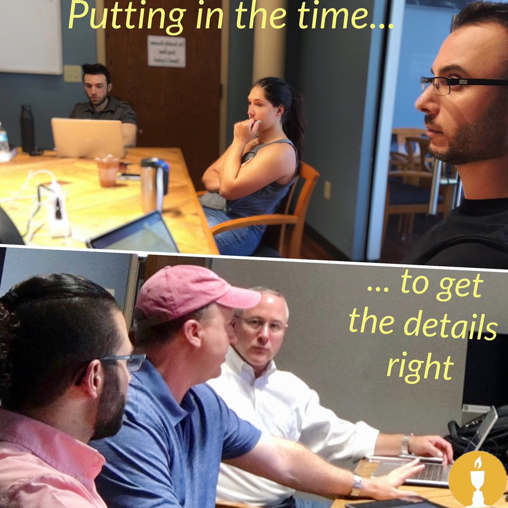 #AfterReach behind the scenes. Never quit. Never stop. Get the job done. One step at a time.