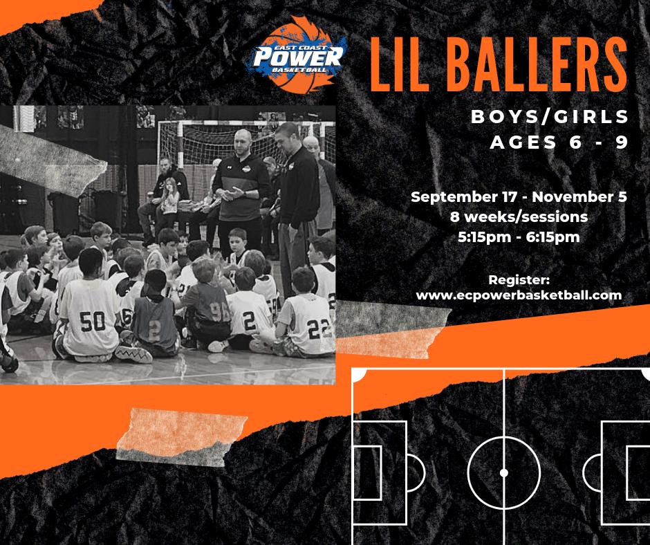 ECPBasketball16's tweet photo. Learn the FUNdamentals of basketball at our Lil Ballers clinics for kids ages 6-9. https://t.co/a7hqbqjiou #ecptraining https://t.co/cqRNo8mFyq